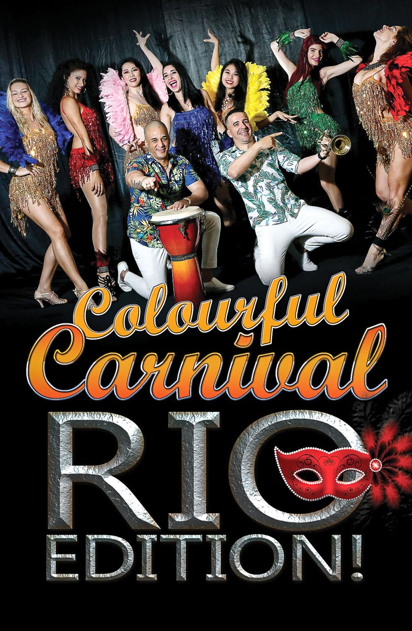 Lễ hội Carnival đa sắc màu theo phiên bản Rio