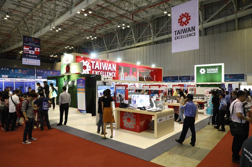 Taiwan Excellence tham gia triển lãm Vietnam ICT COMM 2018