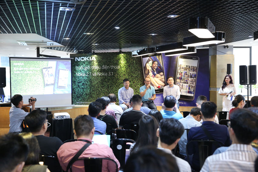 Nokia giới thiệu sản phẩm Nokia 3.1 tại Việt Nam
