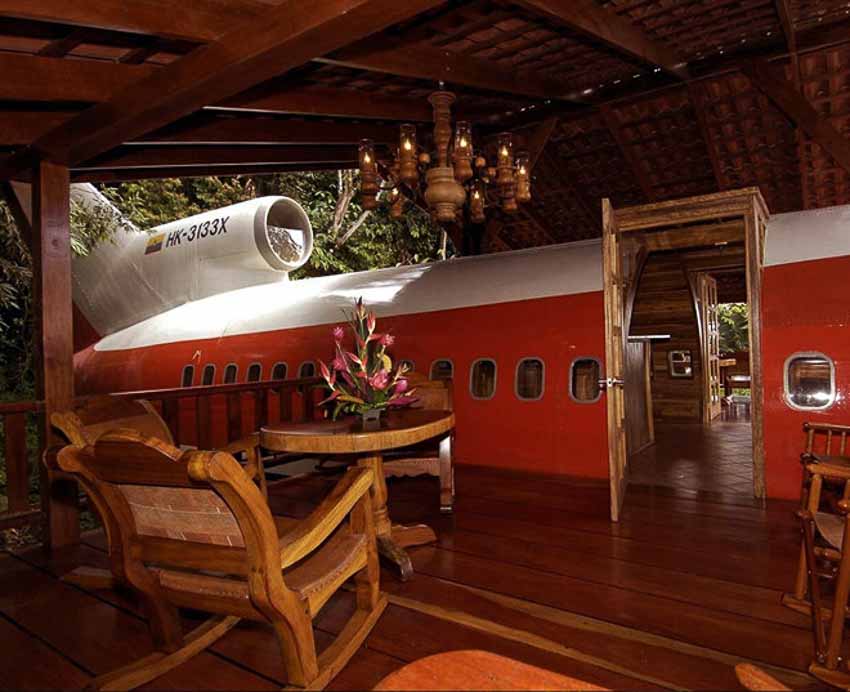Khách sạn máy bay Costa Verde - Ngắm hoàng hôn Thái Bình Dương