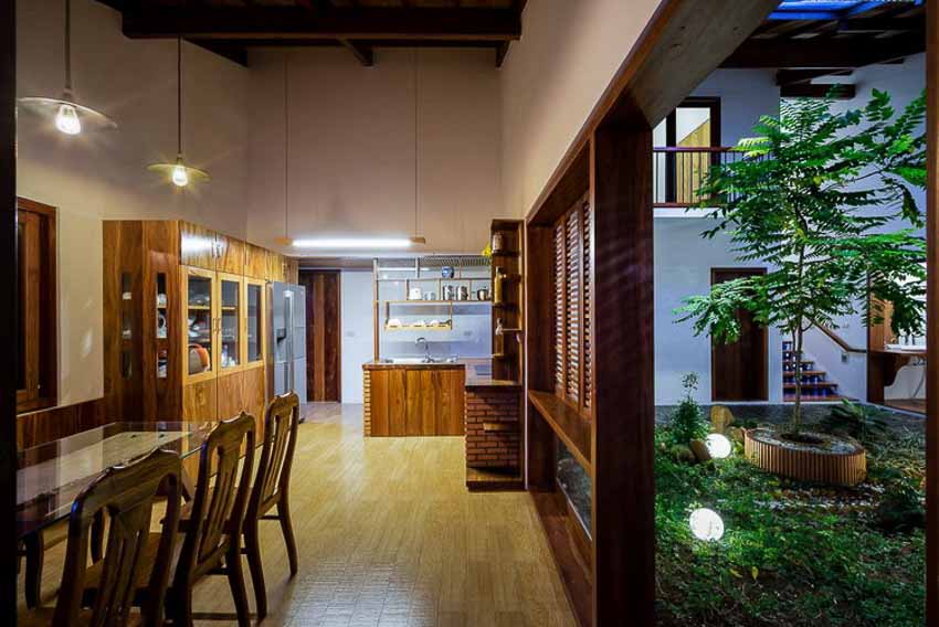 Ngôi nhà mái ngói HP House cấp 4 dung dị hòa mình cùng thiên nhiên ở Lâm Đồng