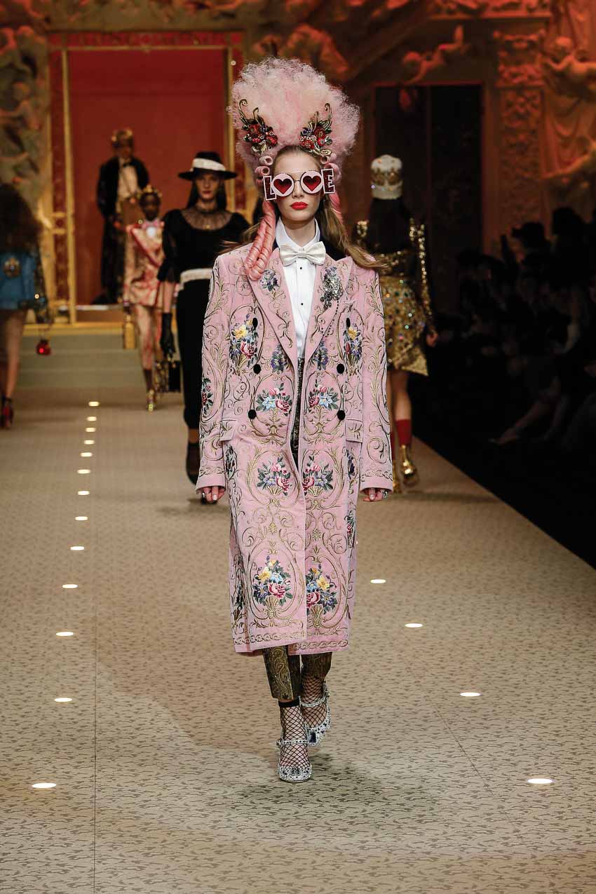 BST Thu-Đông FW18 của Dolce và Gabbana dành cho phái đẹp