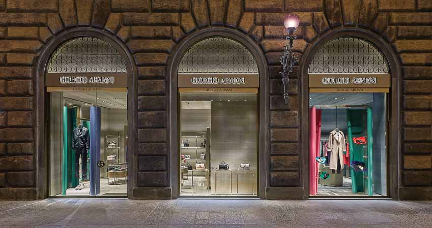 Cửa hàng Giorgio Armani mới tại Florence