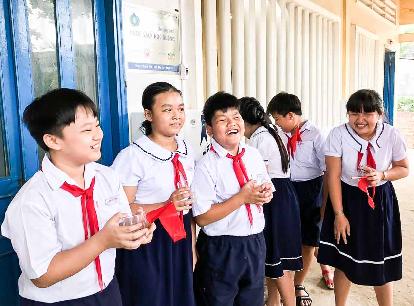 Chương trình nước sạch học đường tại huyện Thạnh Phú, Bến Tre 3