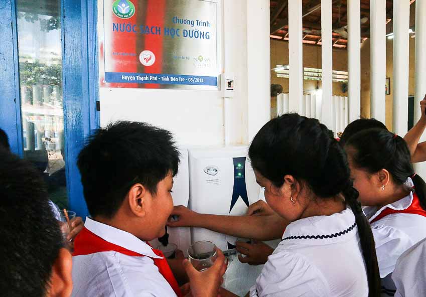 Chương trình nước sạch học đường tại huyện Thạnh Phú, Bến Tre 4