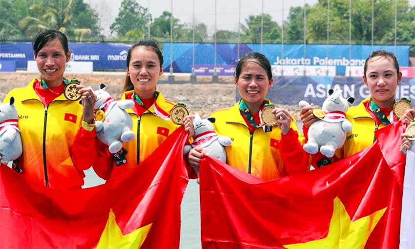 Huy chương vàng đầu tiên của Việt Nam tại ASIAD 2018