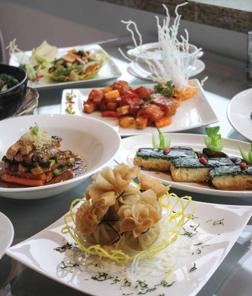 Tinh tế ẩm thực chay mùa Vu Lan tại Nhà hàng Yu Chu