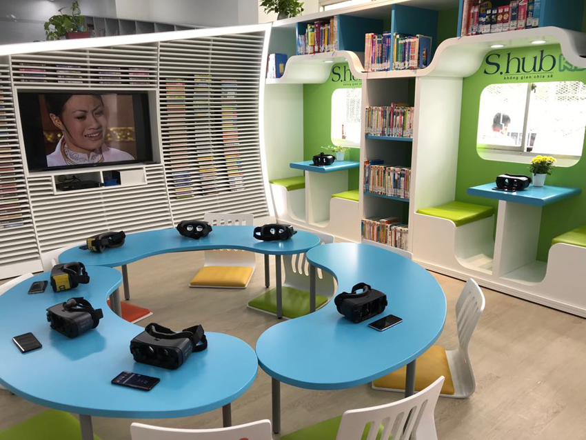 Tiếp nối hành trình “Cùng bạn kiến tạo tương lai”, Samsung Vina ra mắt Phòng đọc Thiếu nhi - S.hub Kids