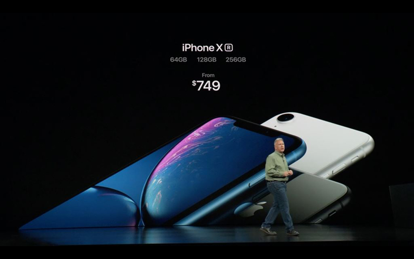 Apple ra mắt bộ ba iPhone mới: iPhone XS, iPhone XS Max và iPhone XR, giá từ 749 USD