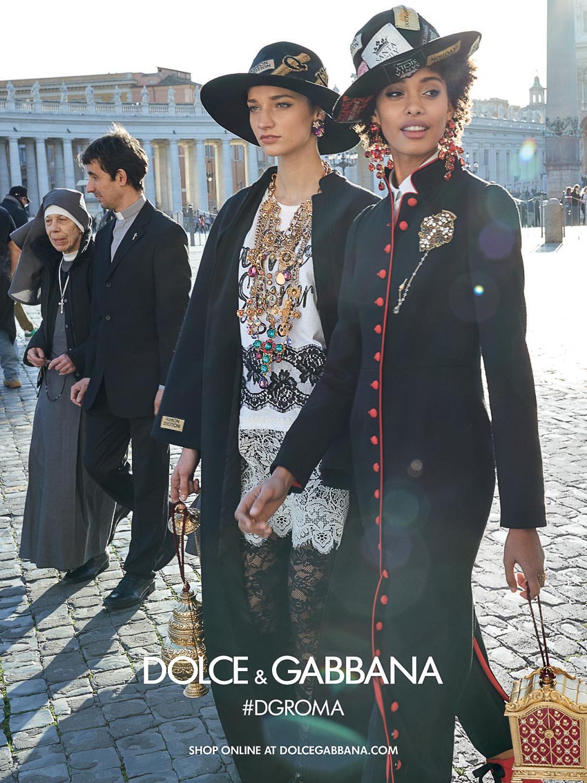 Quảng cáo thời trang thu-đông 2018 của Dolce & Gabbana 