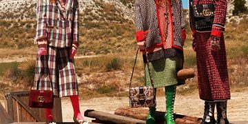 Gucci ra mắt túi Gucci Arli trong show diễn Cruise 2019