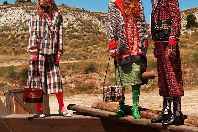Gucci ra mắt túi Gucci Arli trong show diễn Cruise 2019