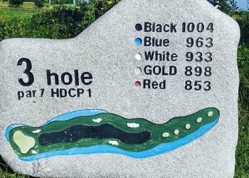 Choáng ngợp với hố golf PAR7 dài hơn 1km ở Gunsan Country Club Hàn Quốc