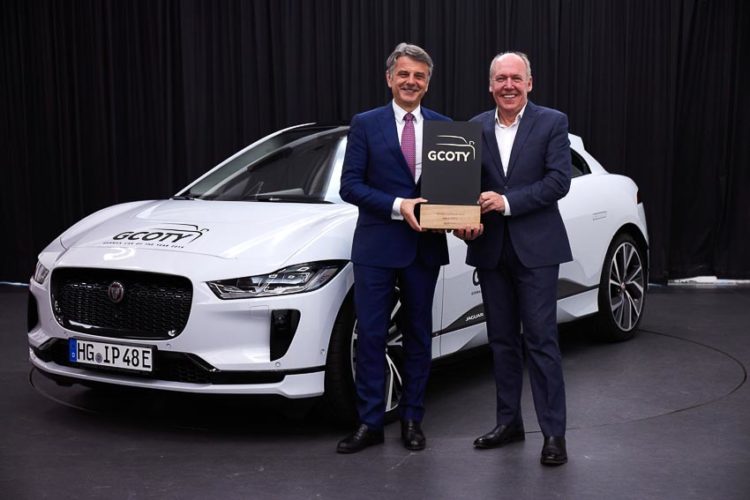 Mẫu xe điện Jaguar I-PACE đoạt giải “Chiếc xe của năm của nước Đức năm 2019”