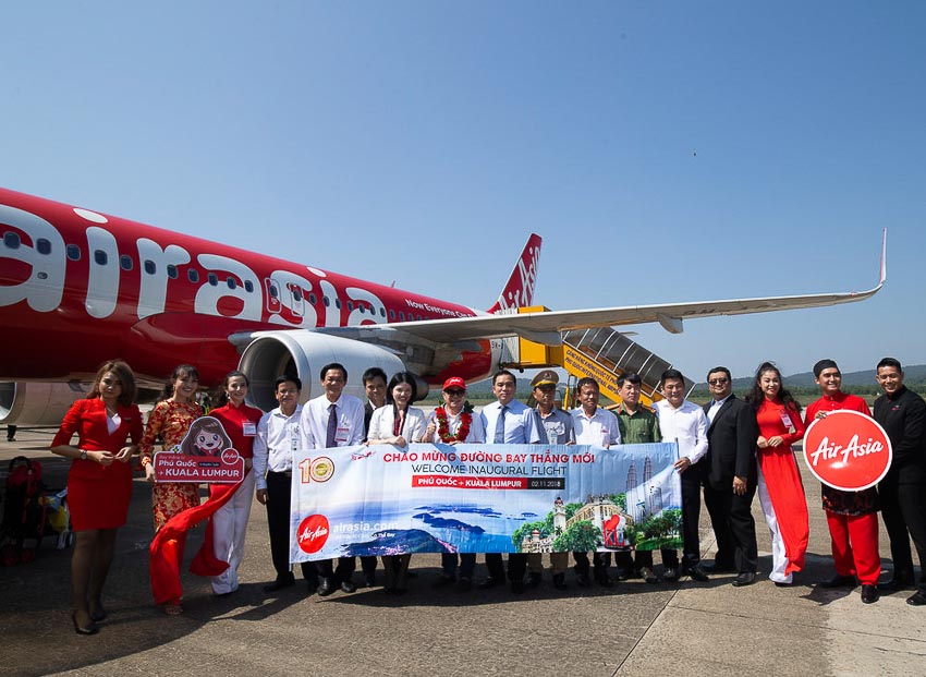 AirAsia khai trương đường bay 1