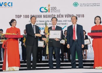 AkzoNobel VN tiếp tục vào Top 100 doanh nghiệp bền vững nhất VN 1