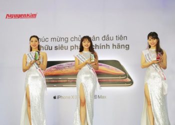 Bộ ba iPhone XR/XS/XS Max được mở bán tại Nguyễn Kim 1