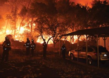 Cháy rừng thảm khốc ở California 1