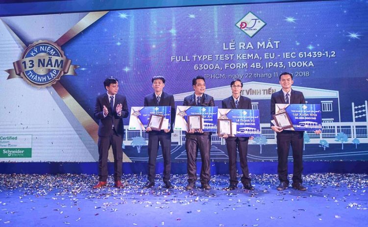 công ty TNHH Đạt Vĩnh Tiến đạt Giấy chứng nhận KEMA Type Test 2