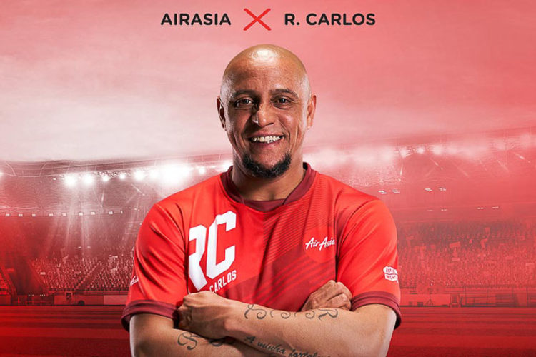 Gặp gỡ nhà vô địch thế giới Roberto Carlos tại Việt Nam cùng AirAsia
