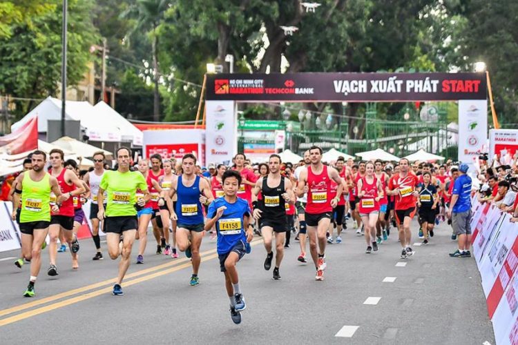 Giải Marathon quốc tế TP.HCM Techcombank 2018