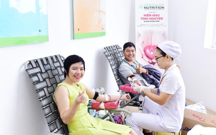 Herbalife Việt Nam hưởng ứng ngày hiến máu tình nguyện 2