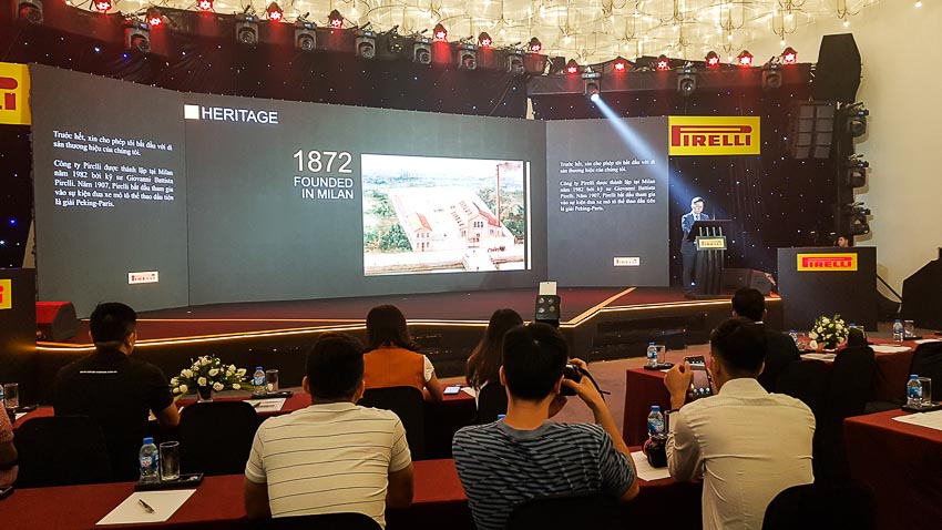 Thương hiệu lốp xe cao cấp Perilli chính thức có mặt tại Việt Nam 7