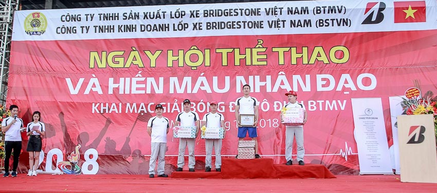 Ngày hội thể thao và hiến máu ở Bridgestone Việt Nam 6