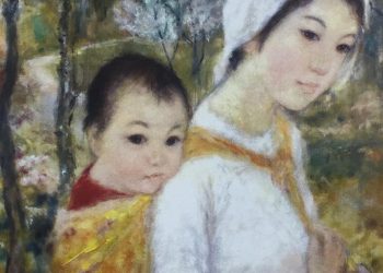 Trưng bày 26 tác phẩm của họa sĩ Lê Thị Lựu tại triển lãm Ấn tượng hoàng hôn