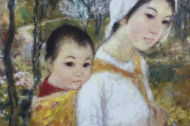 Trưng bày 26 tác phẩm của họa sĩ Lê Thị Lựu tại triển lãm Ấn tượng hoàng hôn