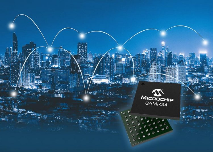 Microchip giới thiệu dòng vi mạch Hệ thống (SiP) LoRa