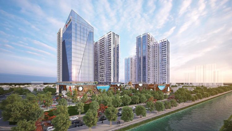 Hinode City sắp ra mắt tòa tháp Asahi