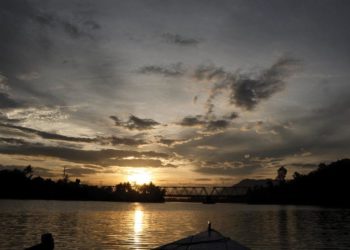 hành trình trải nghiệm Hoàng hôn sông Cái