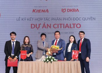 Công ty CP Kiến Á Group (Kiến Á Group) và Công ty CP DKRA Việt Nam (DKRA Vietnam) chính thức ký kết hợp tác phân phối độc quyền dự án khu căn hộ CitiAlto