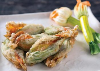 Hoa bí xanh sciurilli chiên giòn xứ Napoli