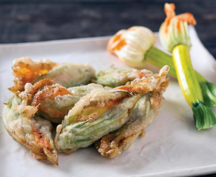 Hoa bí xanh sciurilli chiên giòn xứ Napoli