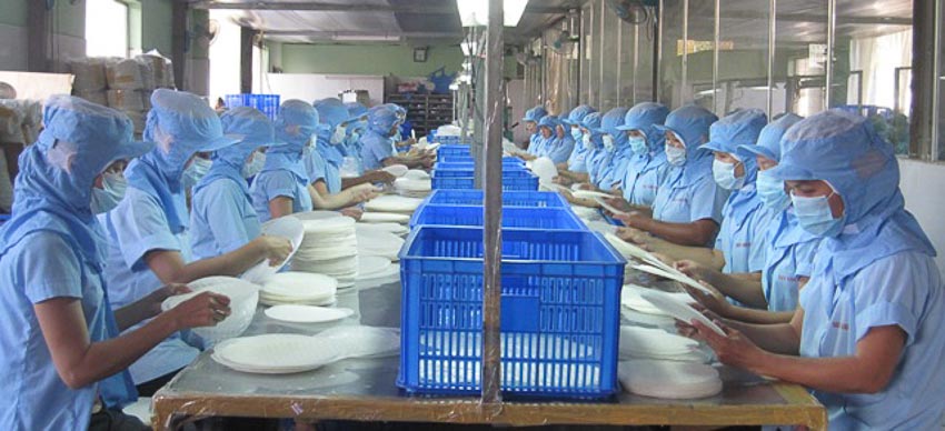 Cơ sở sản xuất bánh tráng