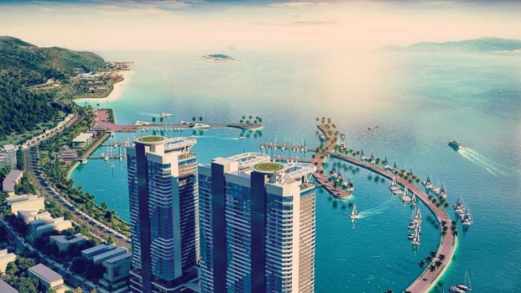 Dự án Swisstouches La Luna Resort Nha Trang ra mắt tòa tháp The Diamond
