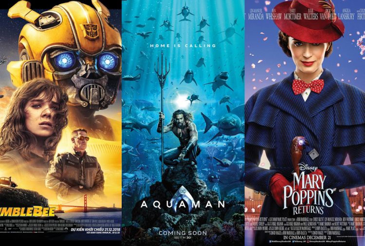 Aquaman sẽ chiếm lĩnh phòng vé tháng 12?