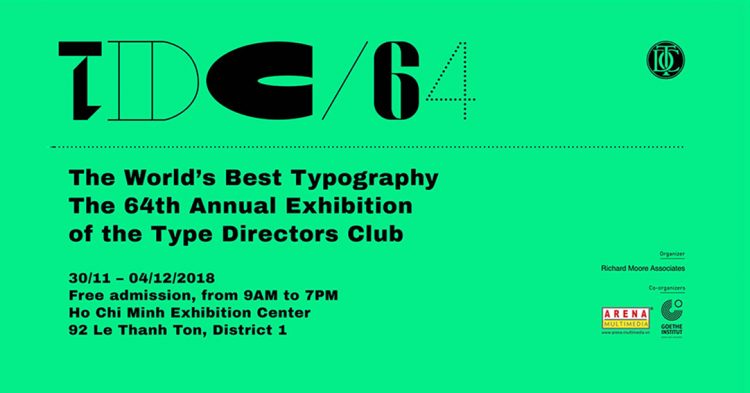 29-11-2018 | Triển lãm Đồ họa chữ Quốc tế – TDC lần thứ 64