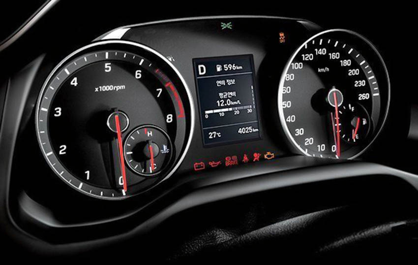 Đồng hồ xe Hyundai Avante Sport 1