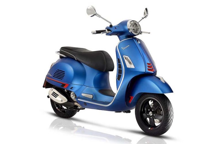 Piaggio ra mắt Vespa GTS 2019: đèn LED, đồng hồ điện tử kết nối smartphone