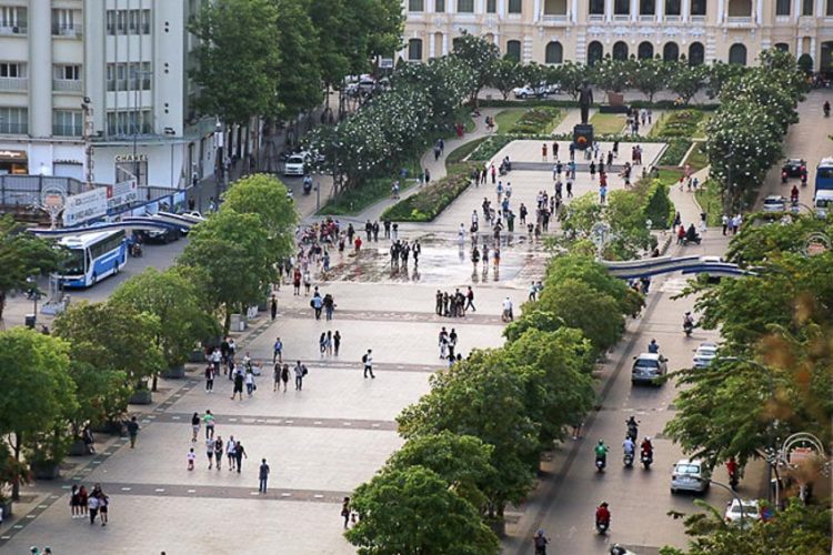 Các phương tiện sẽ không được vào đường Nguyễn Huệ trong đêm giao thừa