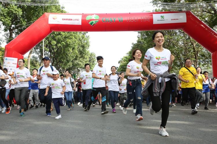 Chạy Vì Trái tim 2018 tại Celadon City gây quỹ được hơn 5 tỷ đồng 6