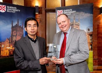 GS Dương Quang Trung được trường Đại học Queen’s, Anh vinh danh vì nghiên cứu đổi mới sáng tạo năm 2018.