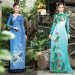 Gợi ý áo dài hoa chuẩn dáng người