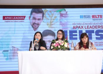 Hội thảo Ra mắt và Ký kết Apax Leaders IELTS 6