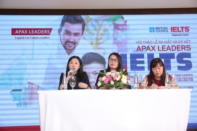 Hội thảo Ra mắt và Ký kết Apax Leaders IELTS 6