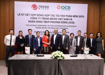 Lễ ký kết thỏa thuận hợp tác giữa Ngân hàng TMCP Phương Đông và Trend Micro 4