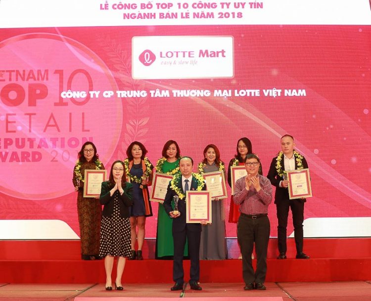 Lotte Mart vào top 10 nhà bán lẻ uy tín Việt Nam 2018 1